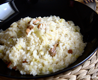 Purjo-kantarellirisotto / Leek Chanterelle Risotto