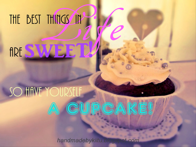 Cupcakes & Chocolate cake ! - Kuppikakkuja ja suklaakakkua!