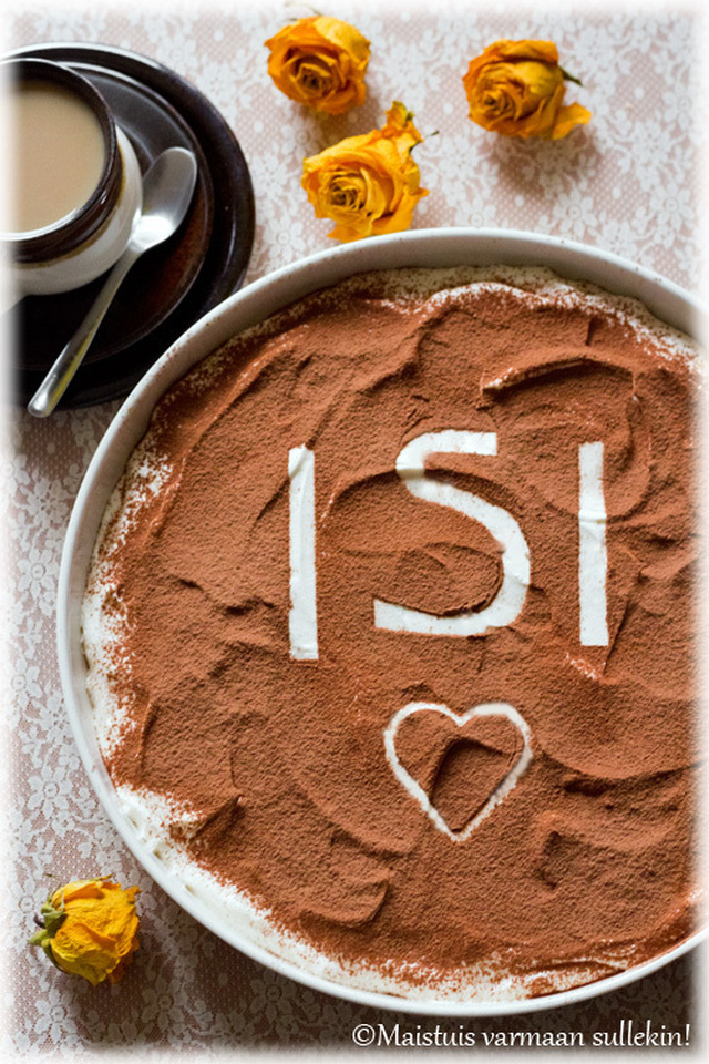 Isänpäivän tiramisu