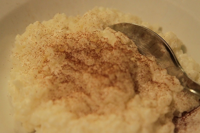 Rice pudding (Riisipuuro)
