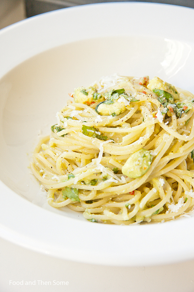 Avokadopasta / Avocado Pasta