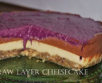 Raw Layer Cheesecake