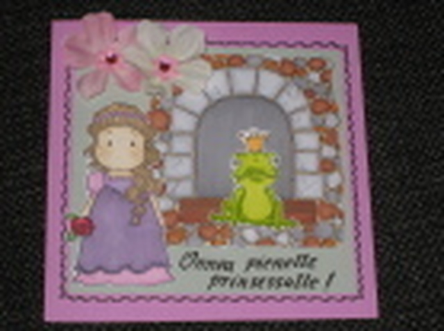 Spinner-kortti Prinsessa ja Sammakko :O)