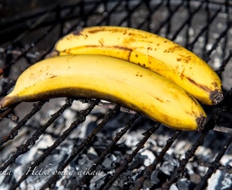 Simppeli on usein parasta - grillatut banaanit