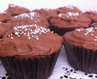 Suklaakuppikakut / Chocolate cupcakes