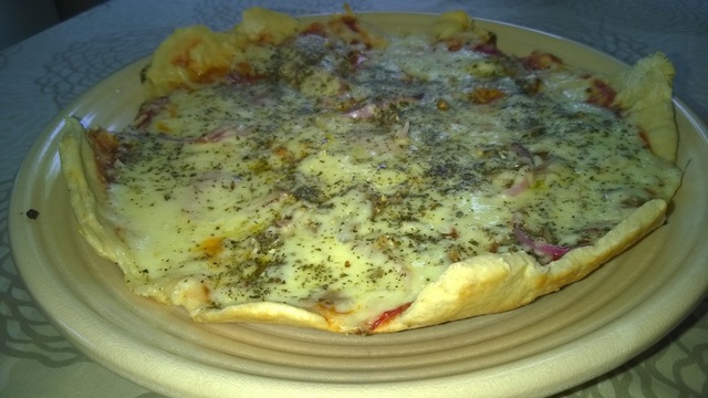 Nopea "paistinpannu"pizza