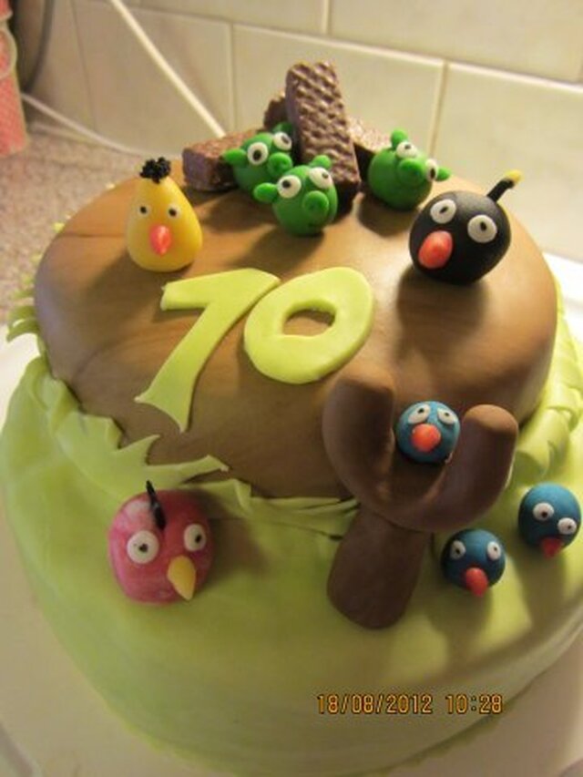 Angry Birds kakku
