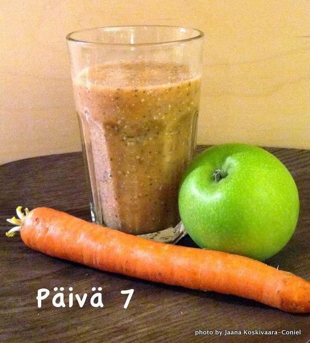 SMOOTHIE HAASTE PÄIVÄ 7