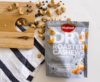 451 - Ihan pähkinöinä: Nutisal Dry Roasted Cashew