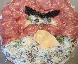 Angry Birds pizza