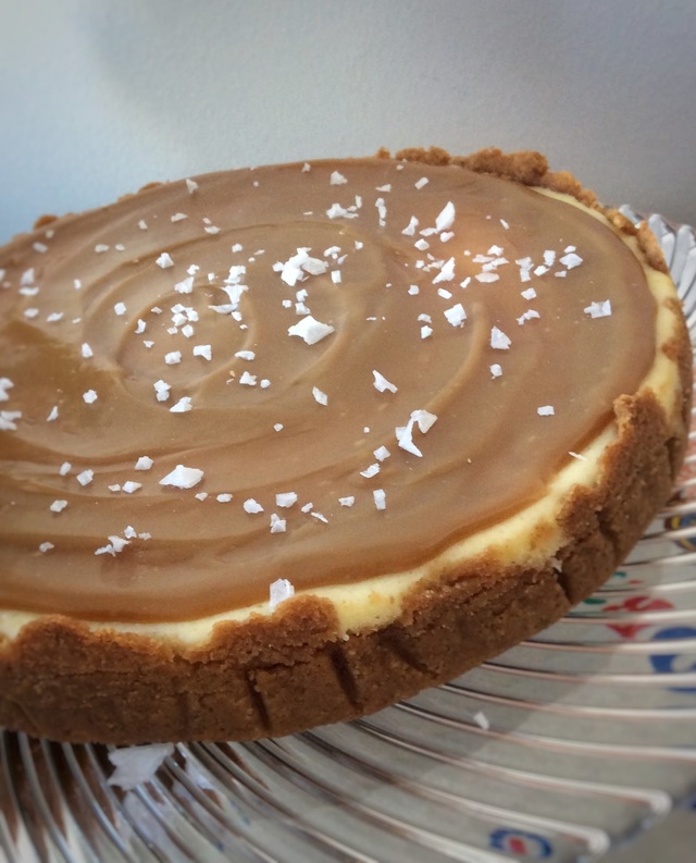 Salted Caramel Cheesecake