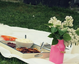 piknik takapihalla & maailman paras pannukakku