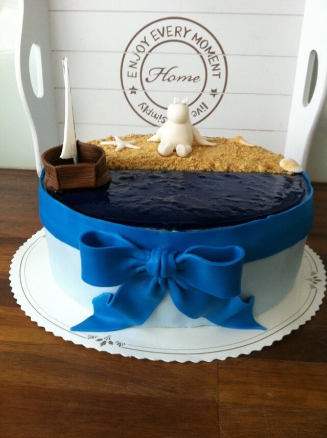 Ancka bakar kakor: Pienen herran Muumi-kakku