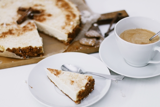 RECIPE: GINGERBREAD CHEESECAKE