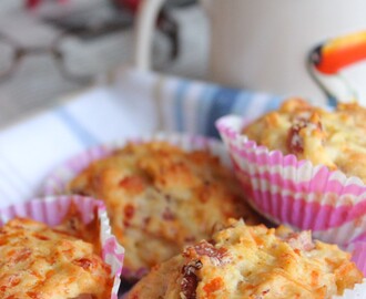Kinkku-juustomuffinit: laiskan emännän paras aamiaisjuttu!