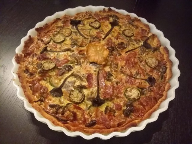 Sienipiirakka/Mushroom Pie