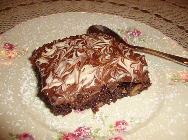 Marmoroidut browniet