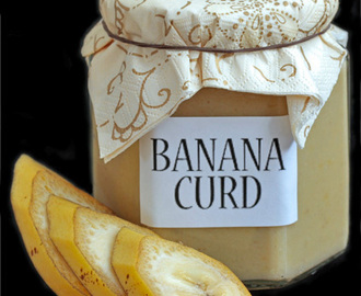 Banana Curd eli banaanitahna