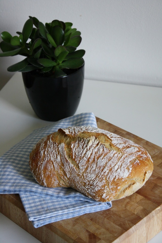 Pataleipä / Maailman helpoin leipä (No-knead bread)