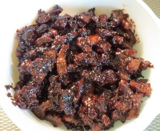 Char siew ja hoisin kastike