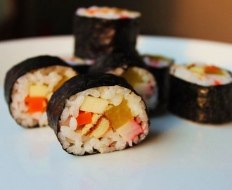 Rentoilusushi eli kimbap