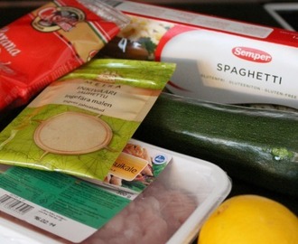 B:n helppo keittiö: Zucchini-Pollo Limonello