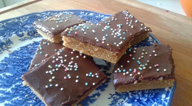 Blondin mokkapalat/Blond mocha squares