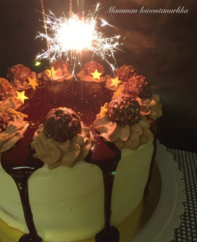 Ferrero Rocher kakku