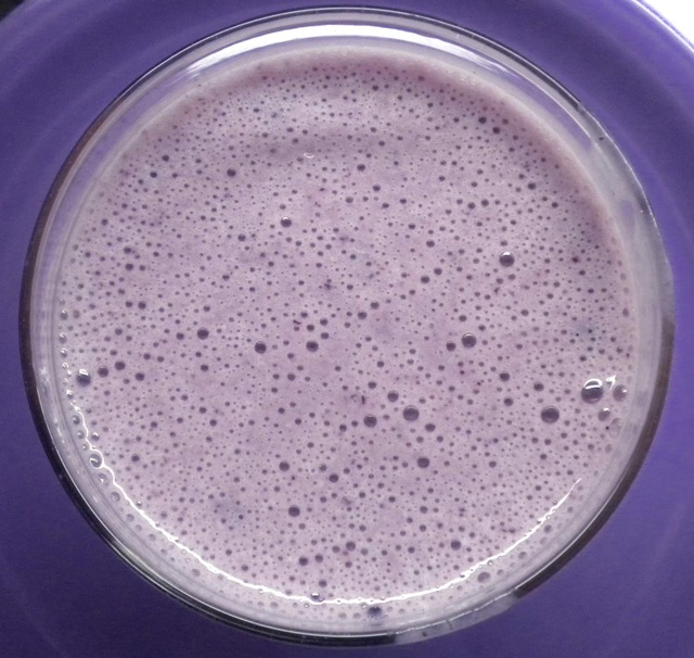 Purple milkshake