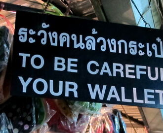 Miten vältät huijaukset Thaimaassa