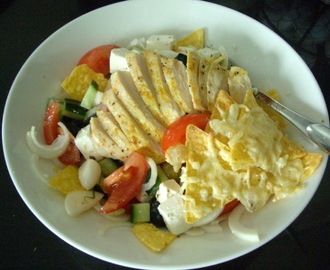 Chicken Nacho Salad