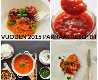 Vuoden 2015 parhaat reseptit