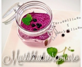 Bircher mysli - tuorepuuro mustikasta