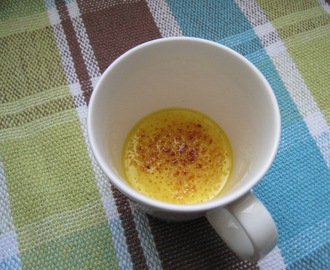 Lime crème brûlée eli limenmakuinen paahtovanukas