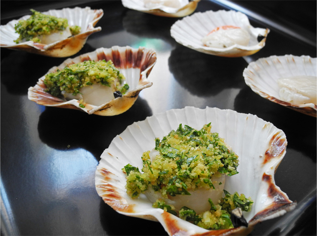 Citrus baked scallops / Zapečene Jakobove kapice / Kampasimpukat uunissa