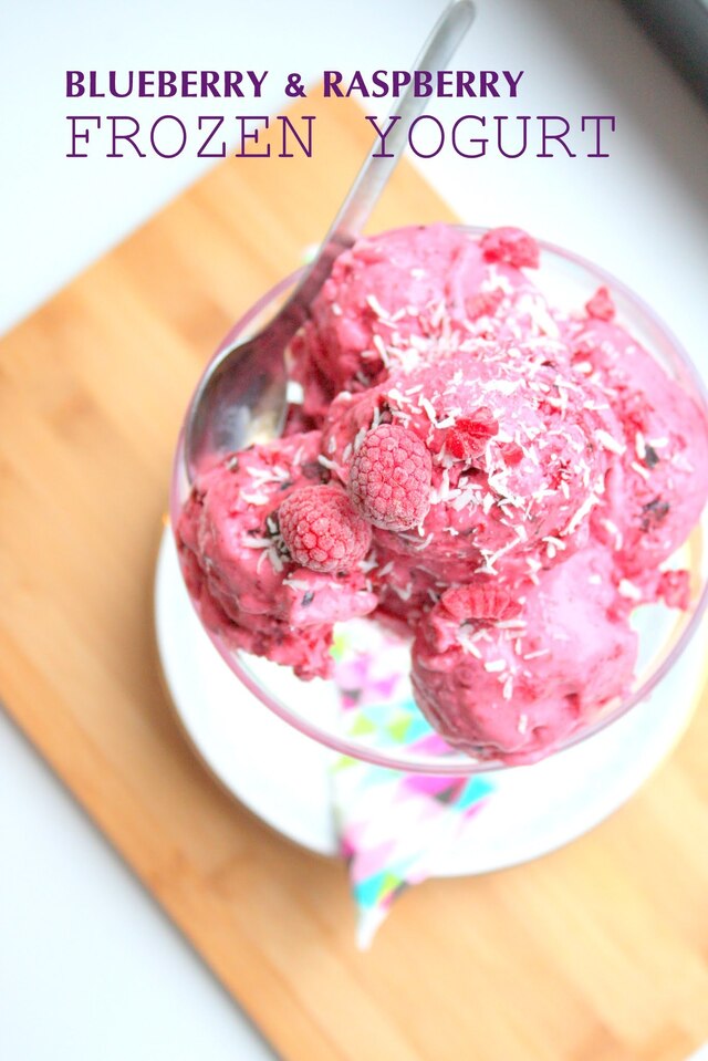 frozen yogurt / jogurttijäätelö