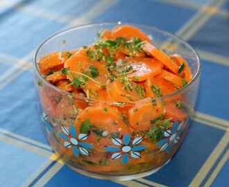 Marinoitu porkkana