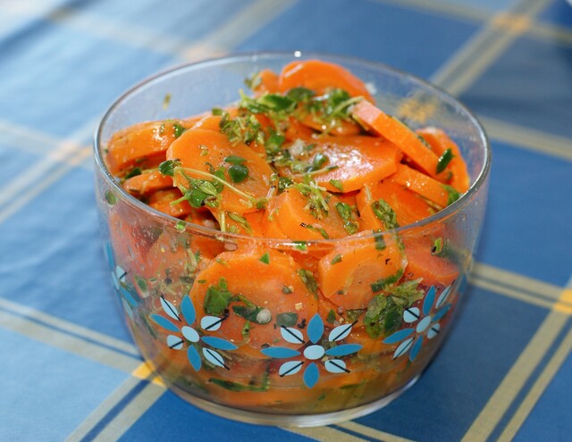 Marinoitu porkkana