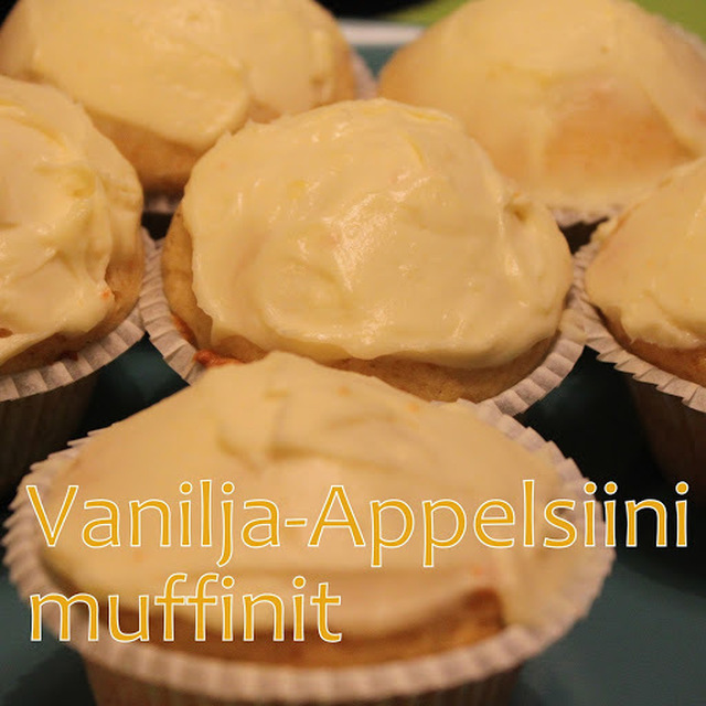 Vanilja-Appelsiini Muffinit