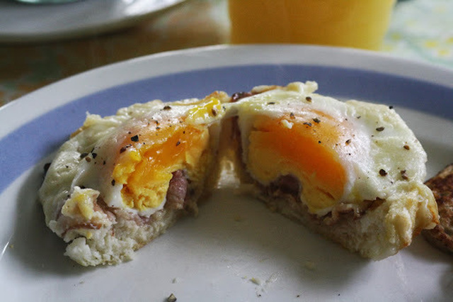 Croque Madame -muffinssit