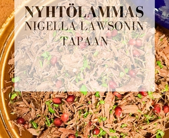 Nyhtölammas Nigella Lawsonin tapaan – pulled lamb