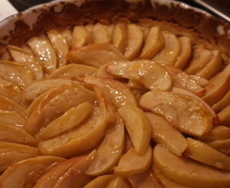 Fransk äppelpaj, French apple pie, ranskalainen omenapiiras