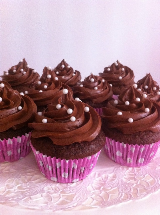 Suklaa cupcakes / Chocolate cup cakes