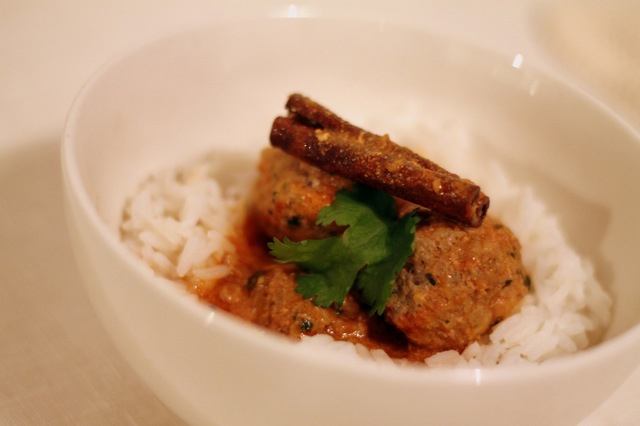 Intialainen kofta curry