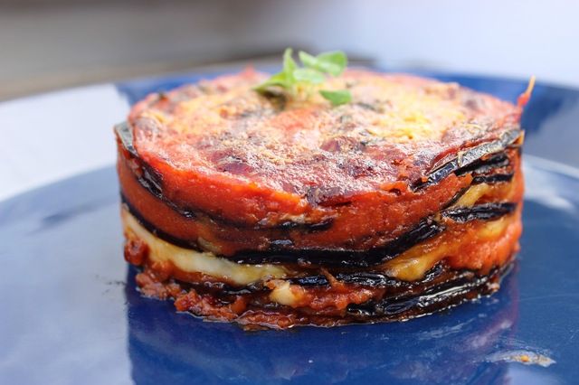 Parmigiana di melanzane - Munakoisopaistos