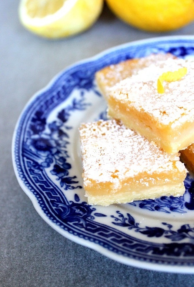 Lemon bars / Sitruunaruudut