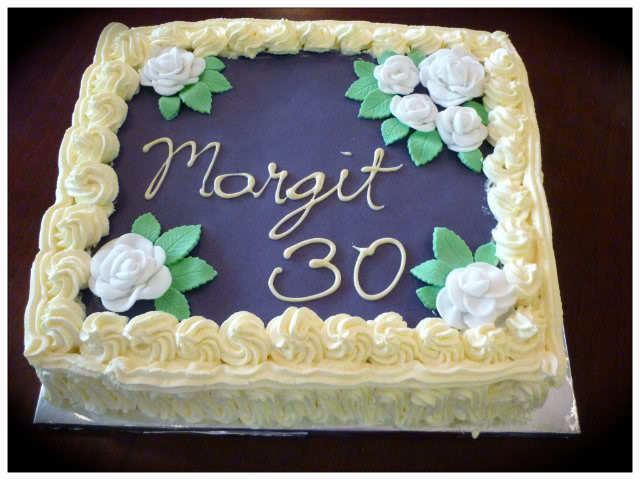 Margitin 30-vuotiskakku