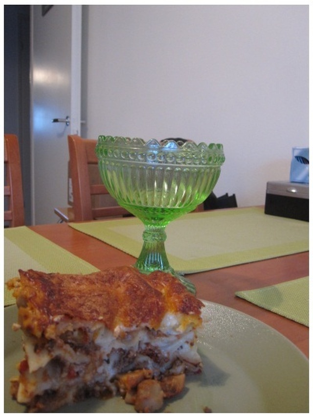 Hirvenjauheliha-herkkusieni lasagne