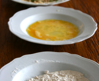 Parmesaani-persiljapaneroidut tilapia-fileet