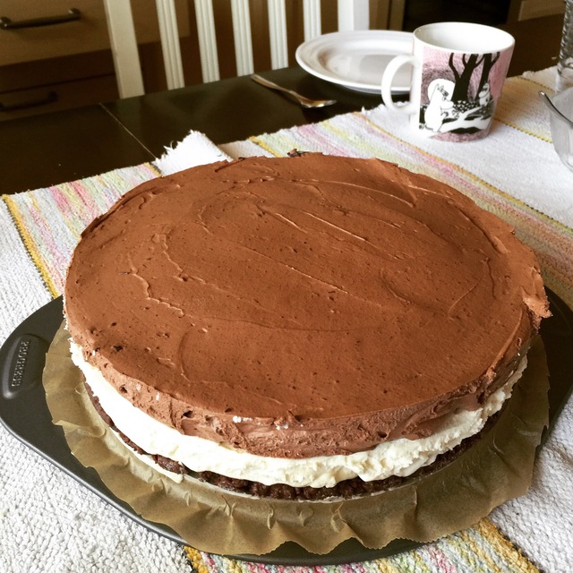 Kahden suklaan kakku
